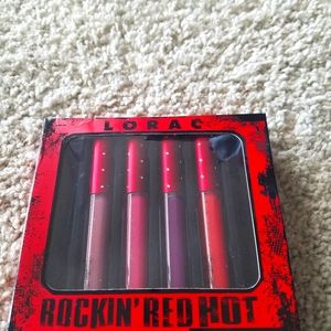 LORAC Rockin' Red Hot set of 4 lipgloss